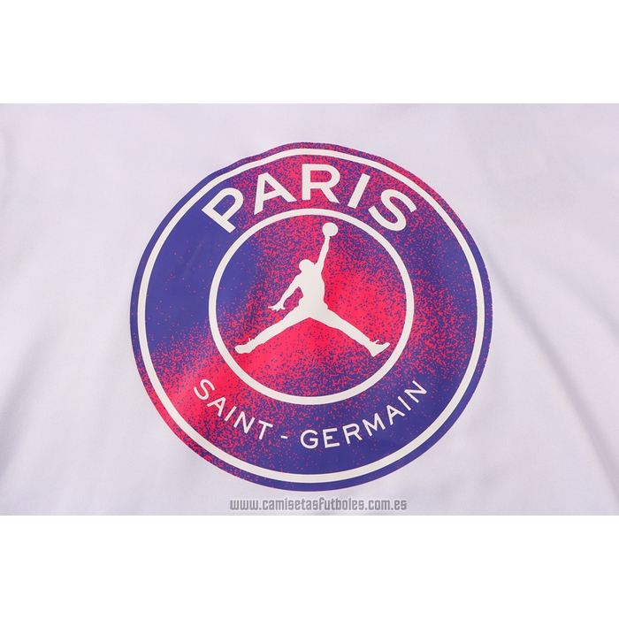 Chandal con Capucha del Paris Saint-Germain Jordan Nino 2021-2022 Blanco